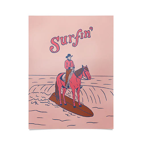 Surfin Poster Art