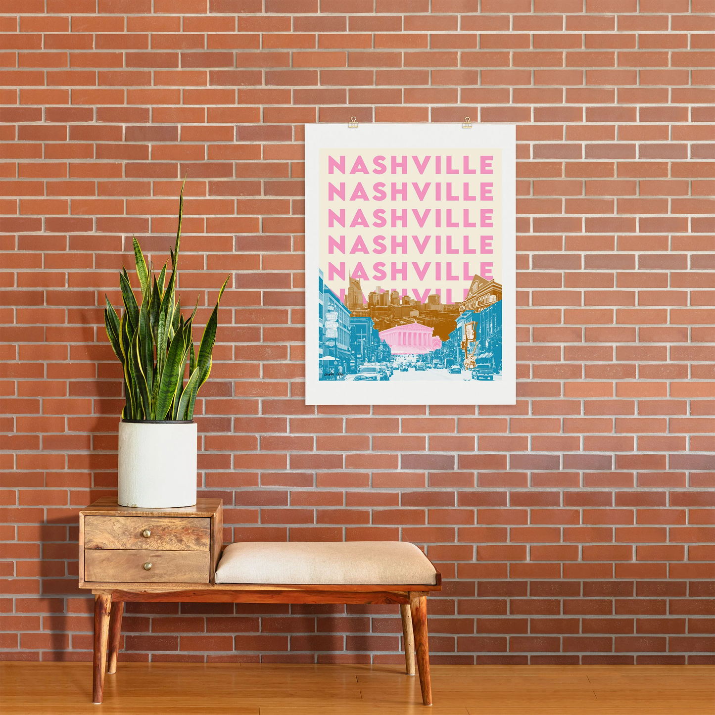 Nashville Art Print