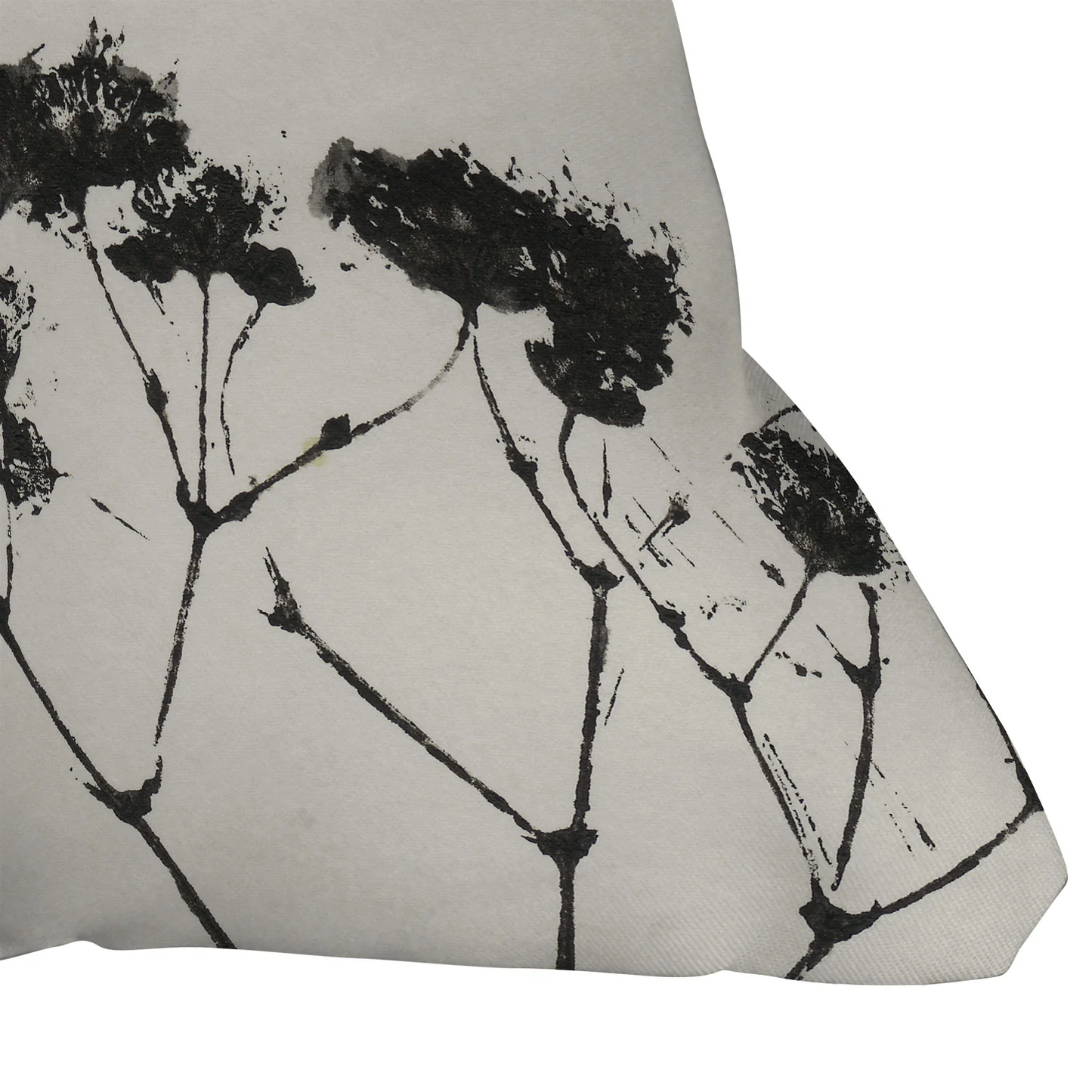 Gypsophila Throw Pillow