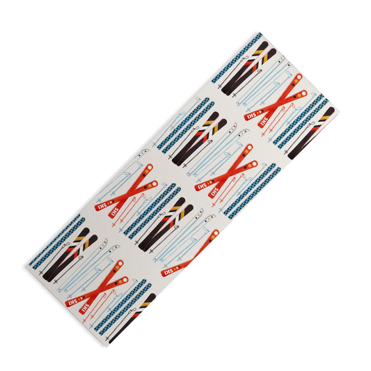 Retro Skis Yoga Mat