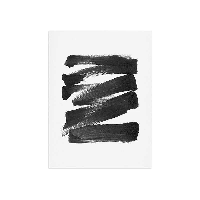 Brush Strokes Art Print