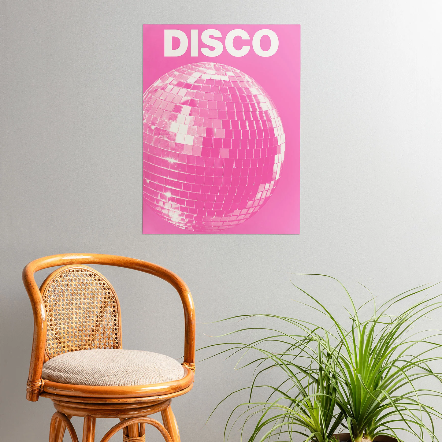 Pink Disco Poster Art