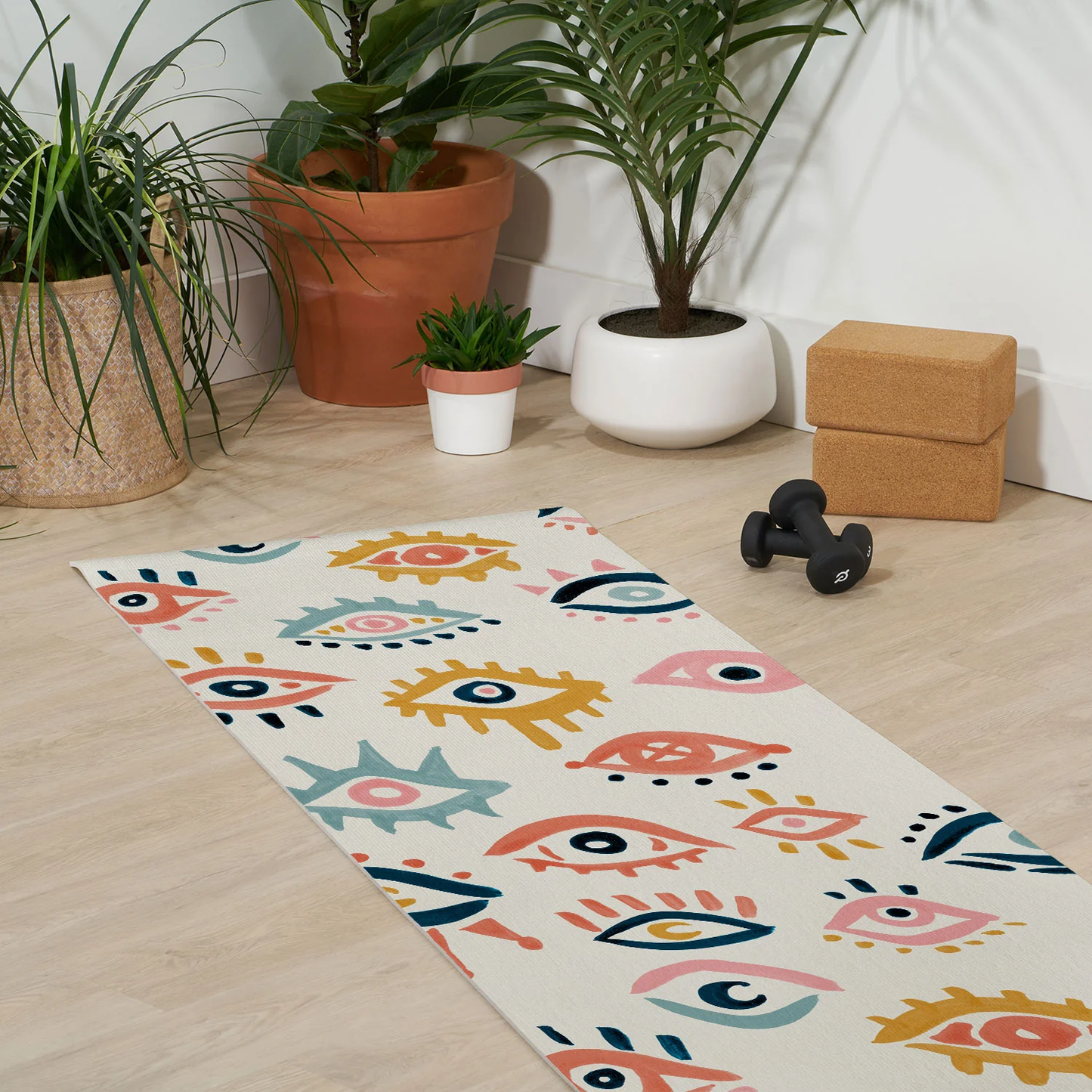 Mystic Eyes Yoga Mat