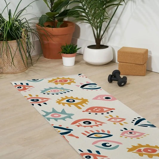 Mystic Eyes Yoga Mat