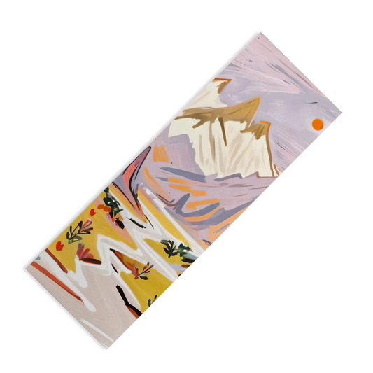Lavender Mountains Yoga Mat