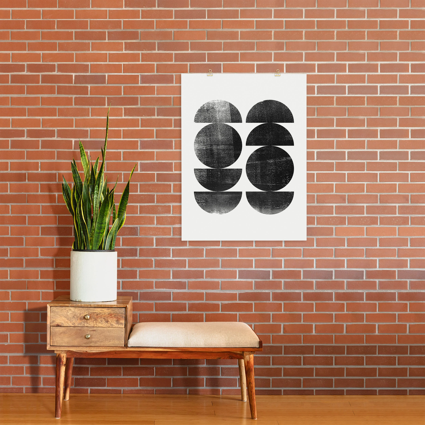 Circles MCM Art Print