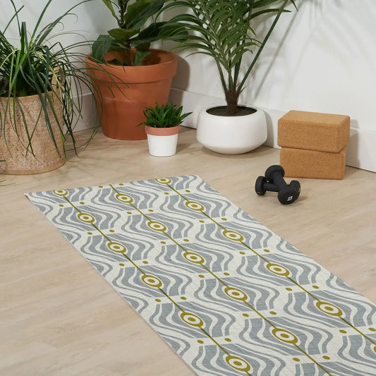 Bungalow Grey Yoga Mat