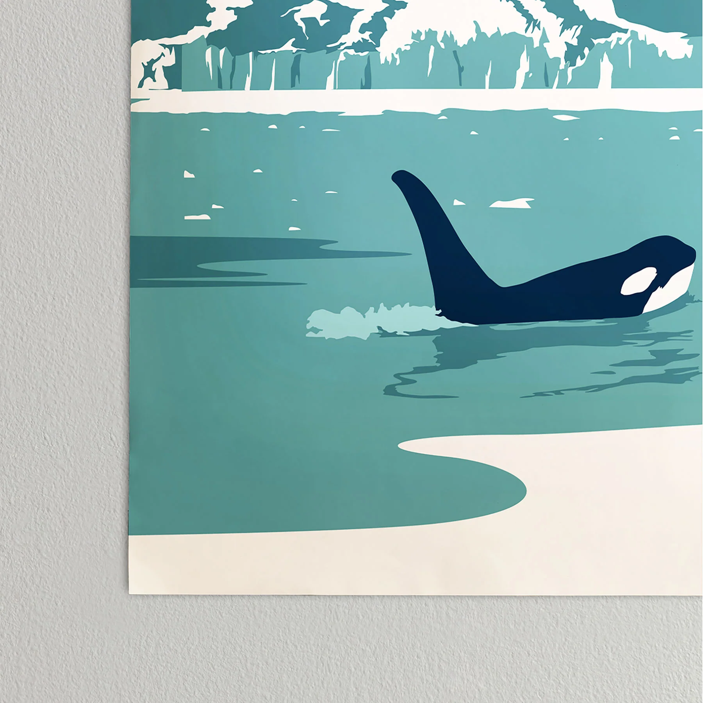 Glacier Bay National Park Poster Art