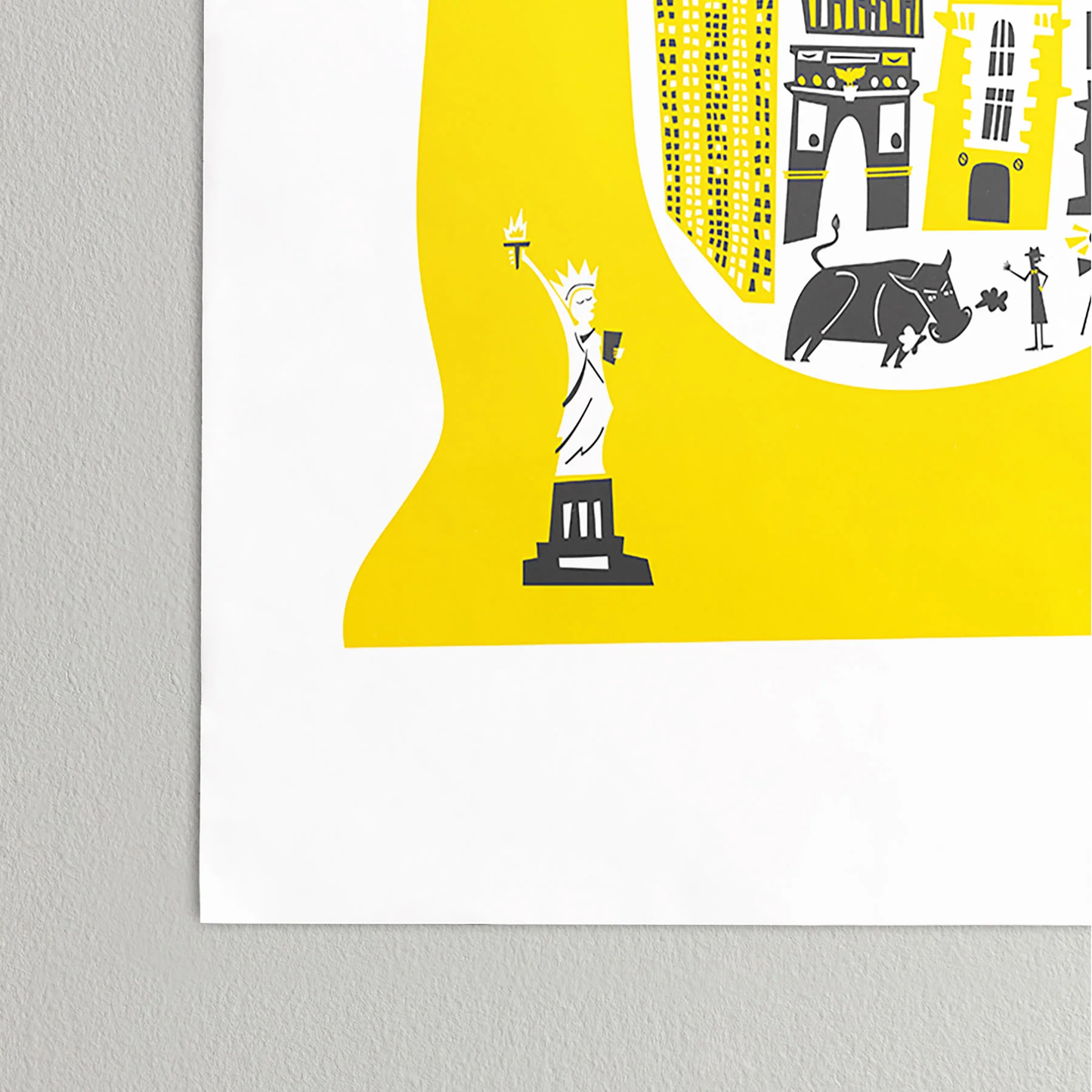 Manhattan Map Poster Art