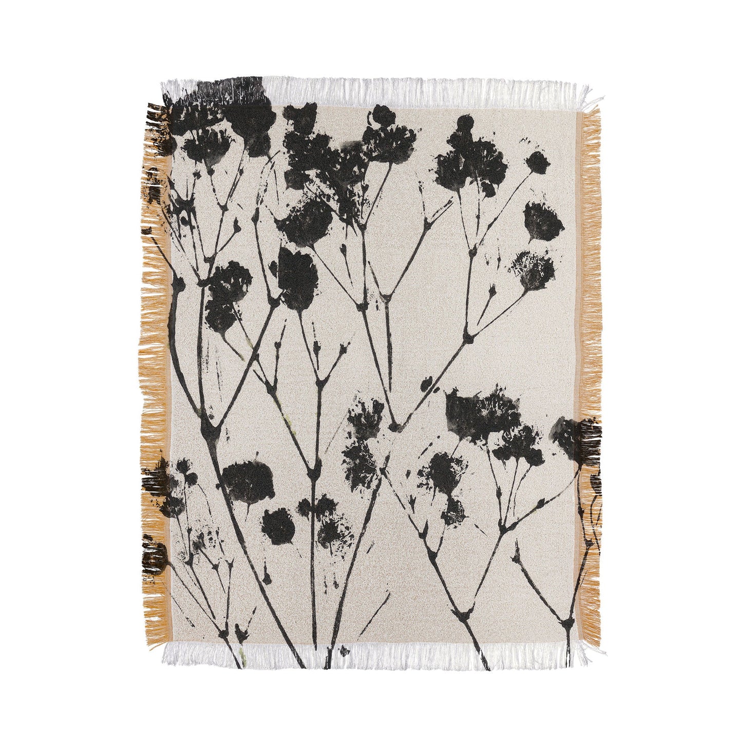 Gypsophila Woven Throw Blanket - Midweight