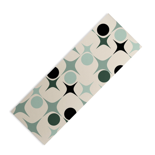 Modern Retro Yoga Mat