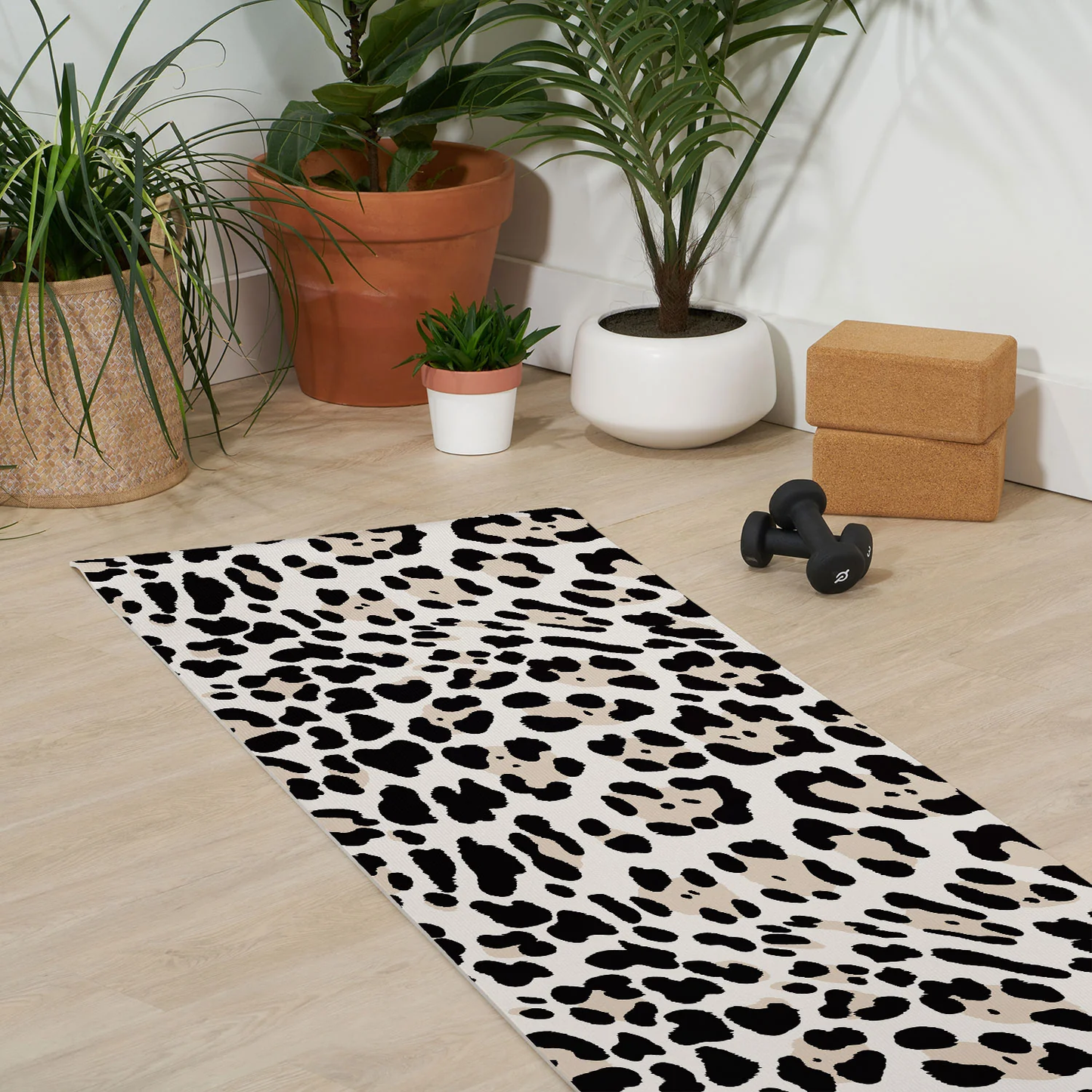 Snow Leopard Yoga Mat