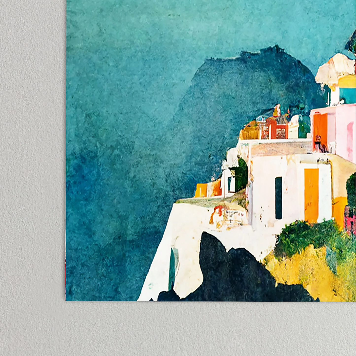 Positano View Poster Art