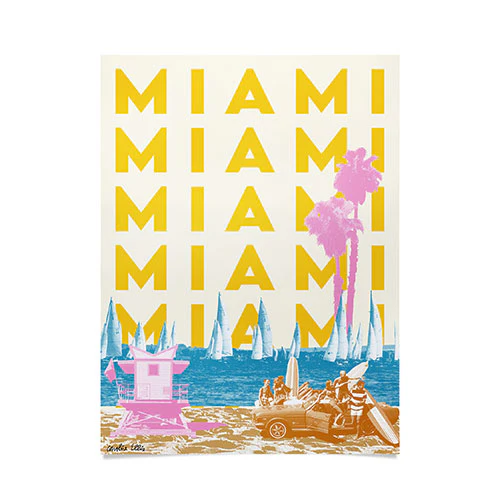 Miami Poster Art