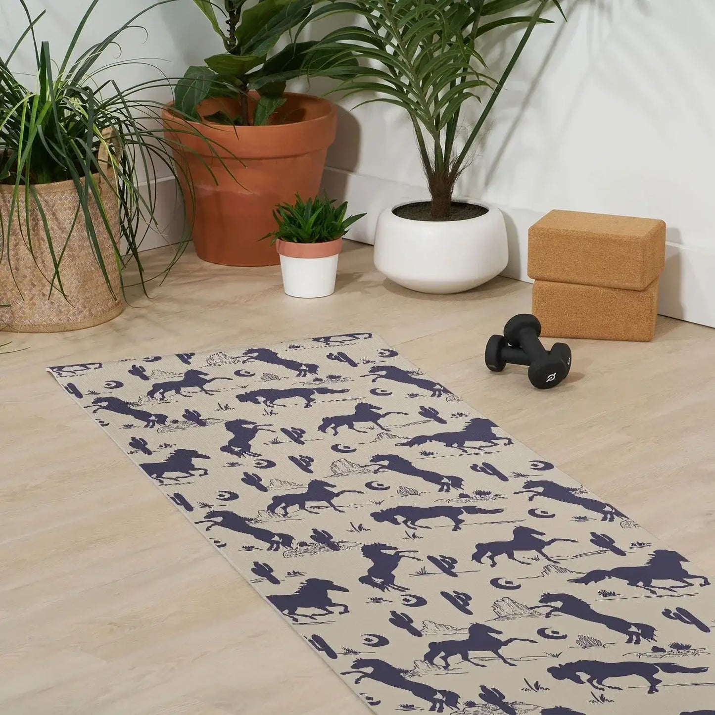 Western Landscape Yoga Mat