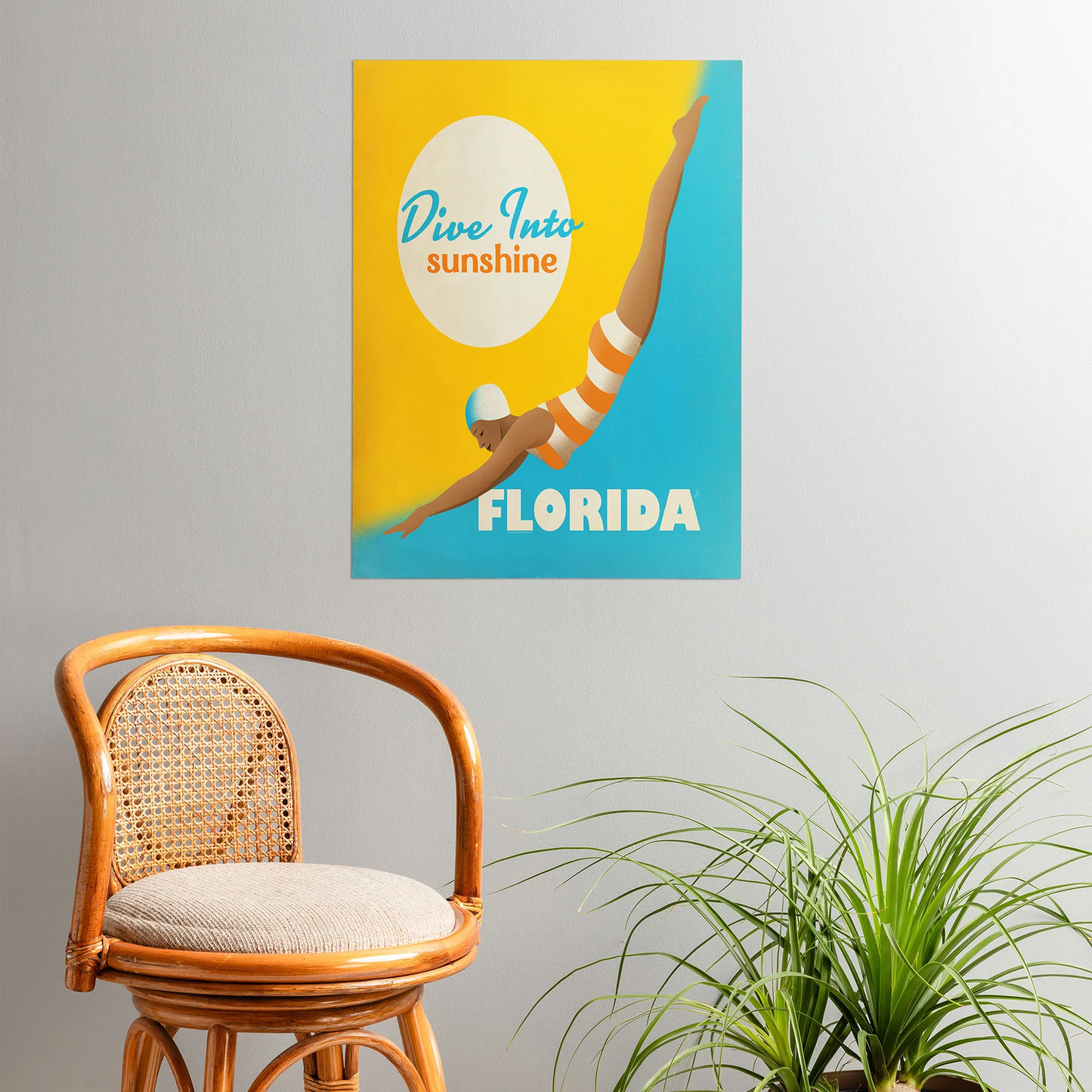 Dive Florida Poster Art