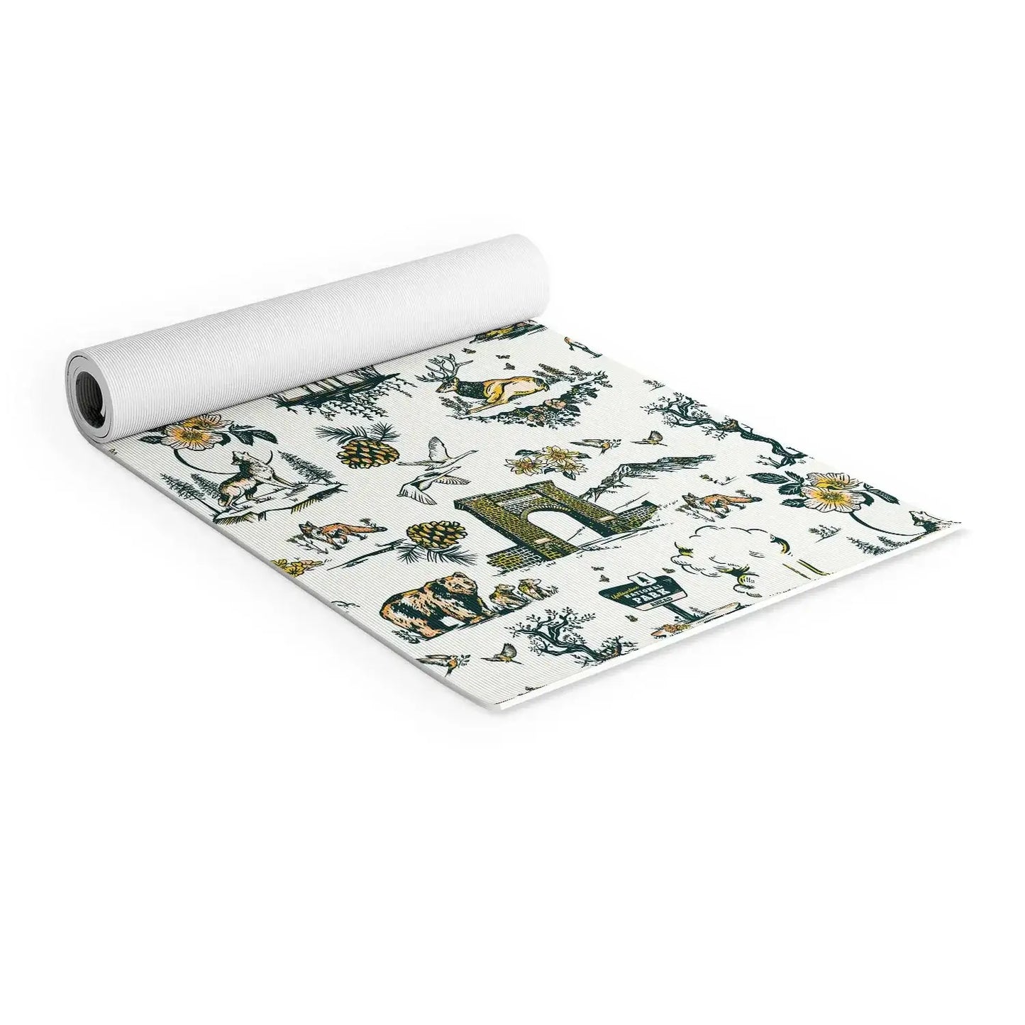 Yellowstone National Park Yoga Mat