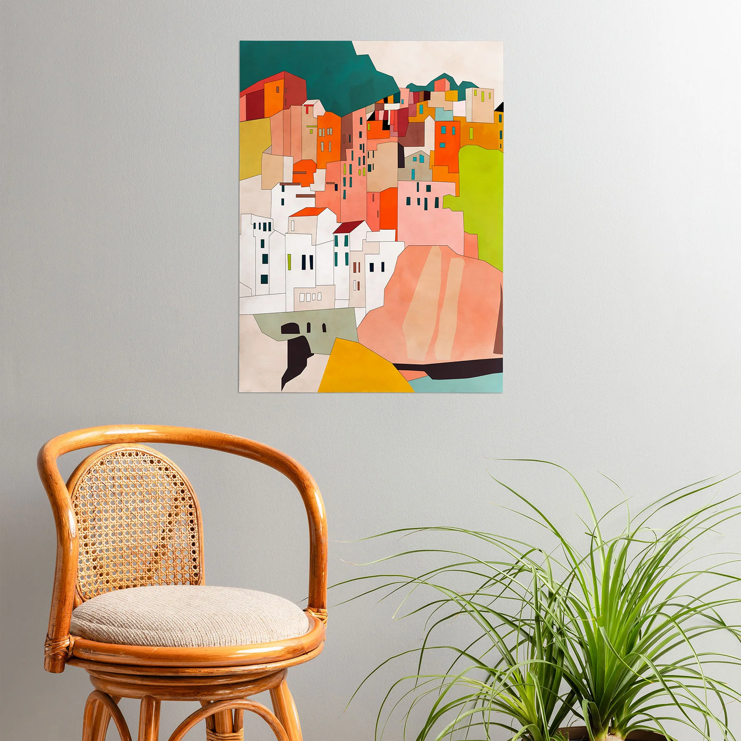 Cinque Terre Poster Art