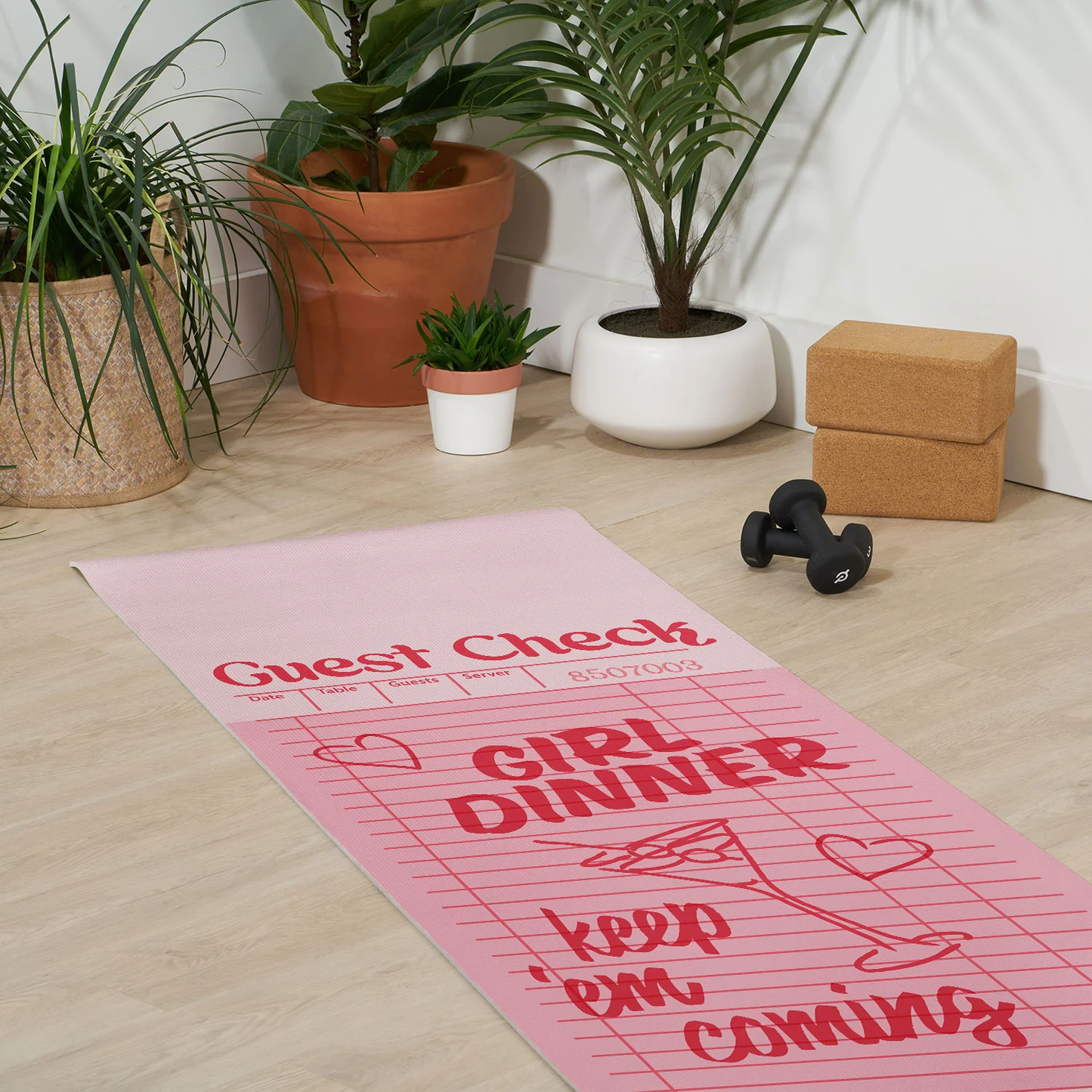 Guest Check - Keep 'Em Coming Yoga Mat