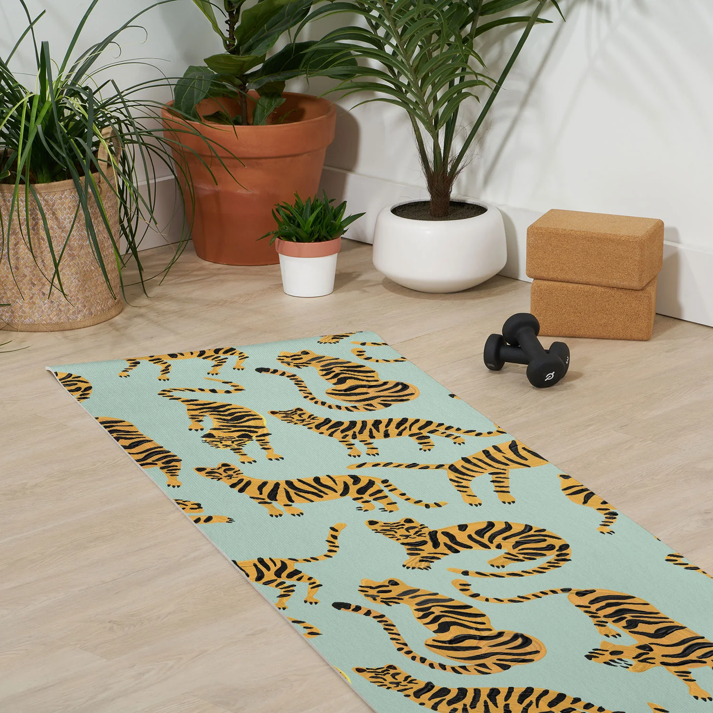 Tiger Mint Yoga Mat