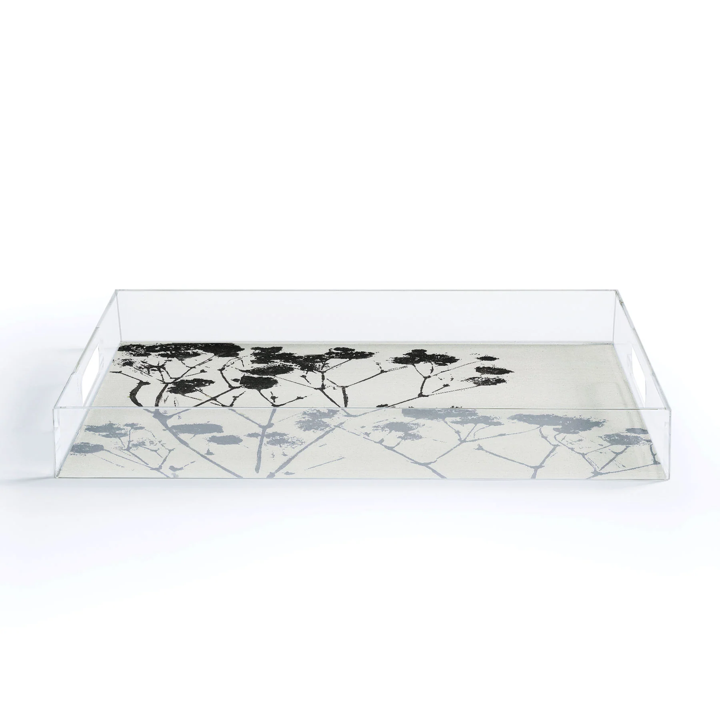 Gypsophila Acrylic Tray - Medium w/Handles