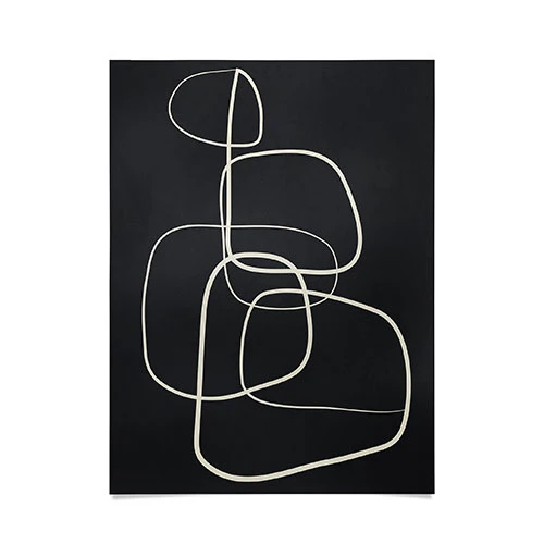 Abstract Lines Poster Art