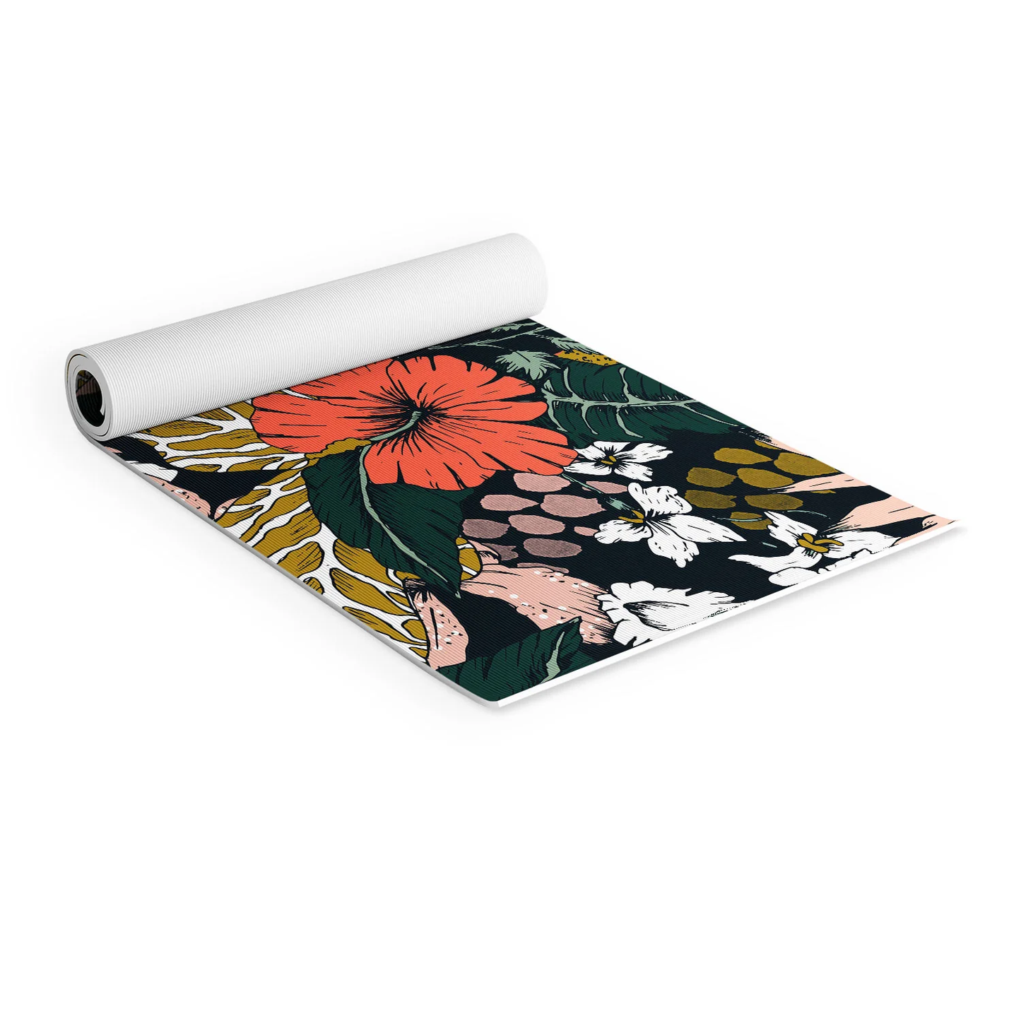 Dark Jungle Yoga Mat