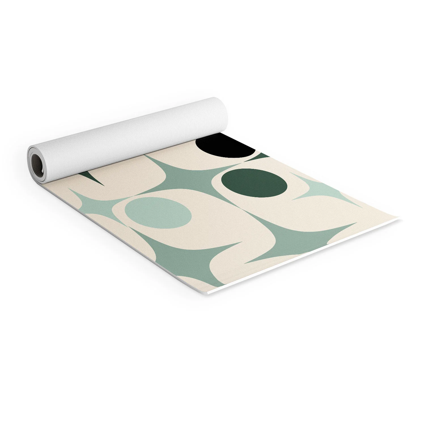 Modern Retro Yoga Mat