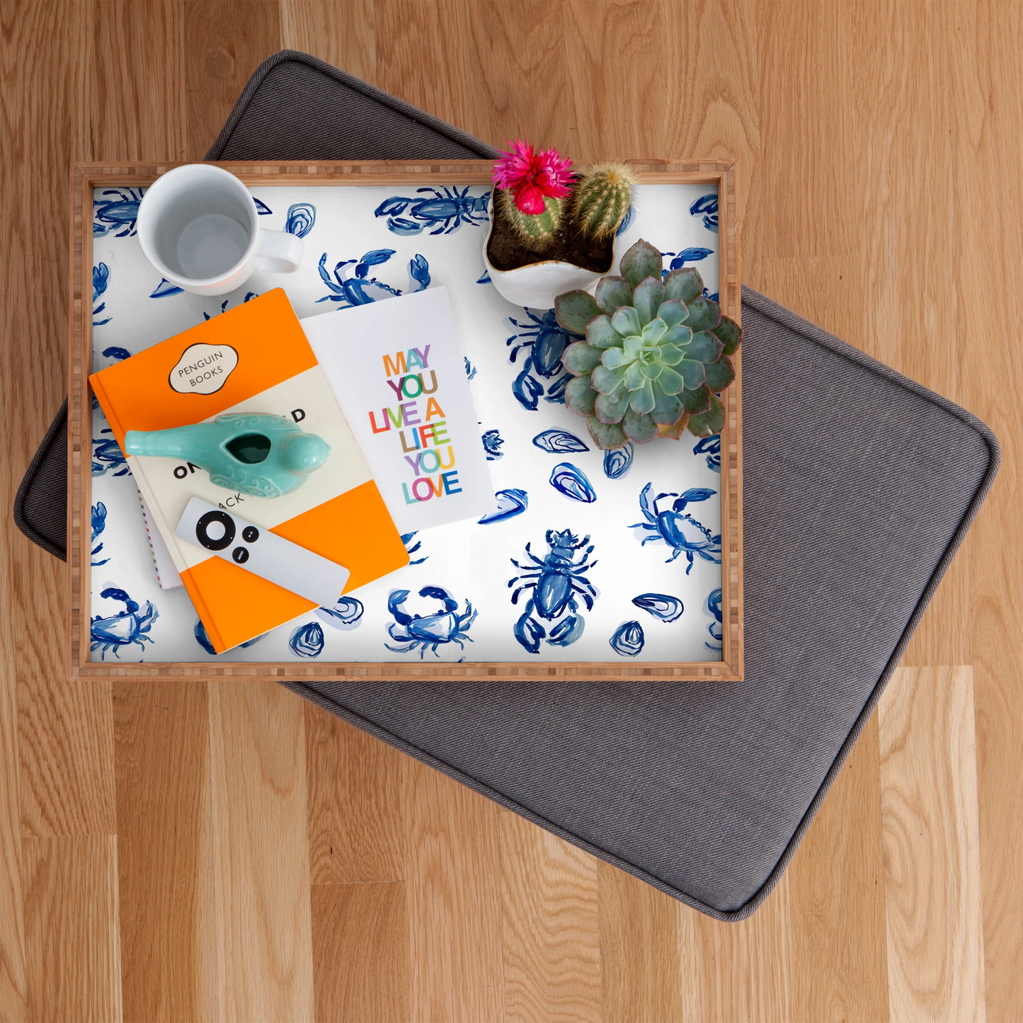 Sea Life Bamboo Tray