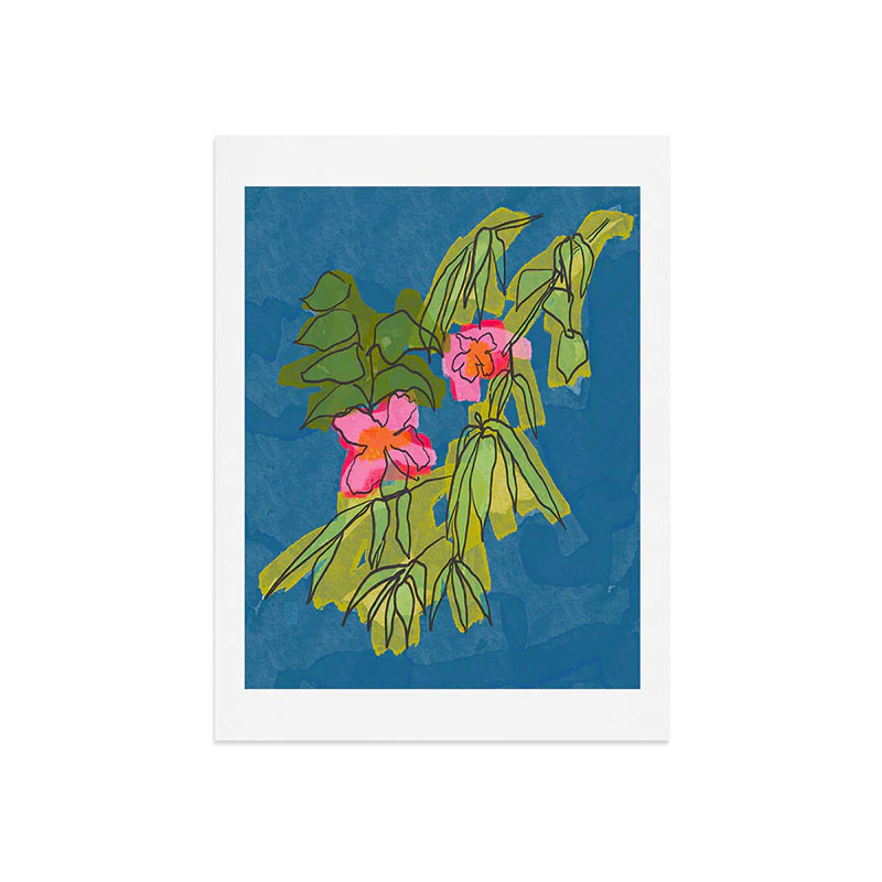 Flowers on Captiva Art Print