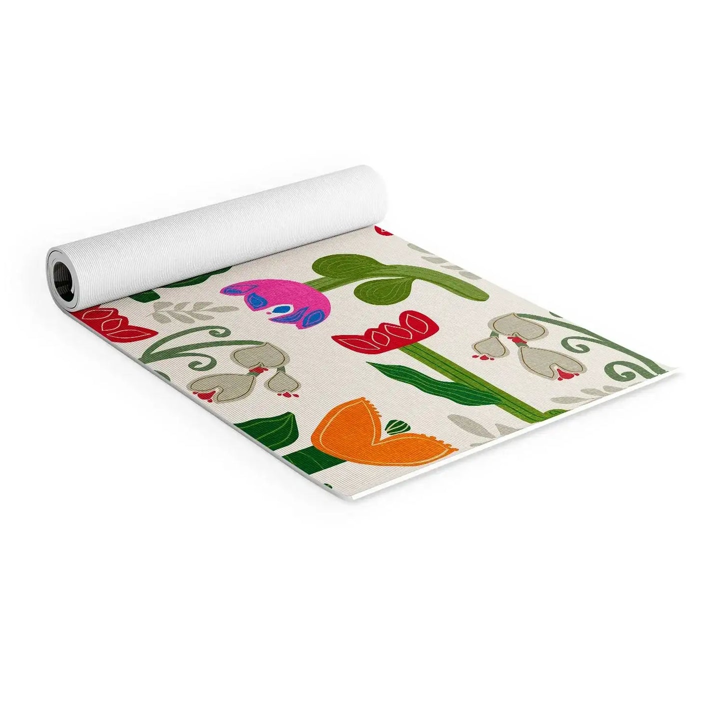 Bold Folk Wildflowers Yoga Mat