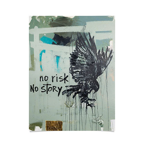 No Risk Poster Art