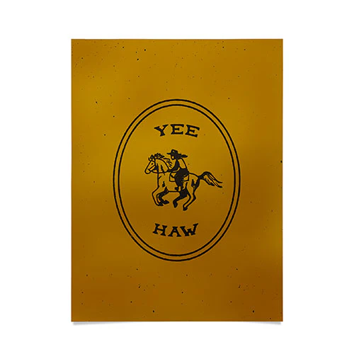 Yee Haw Poster Art