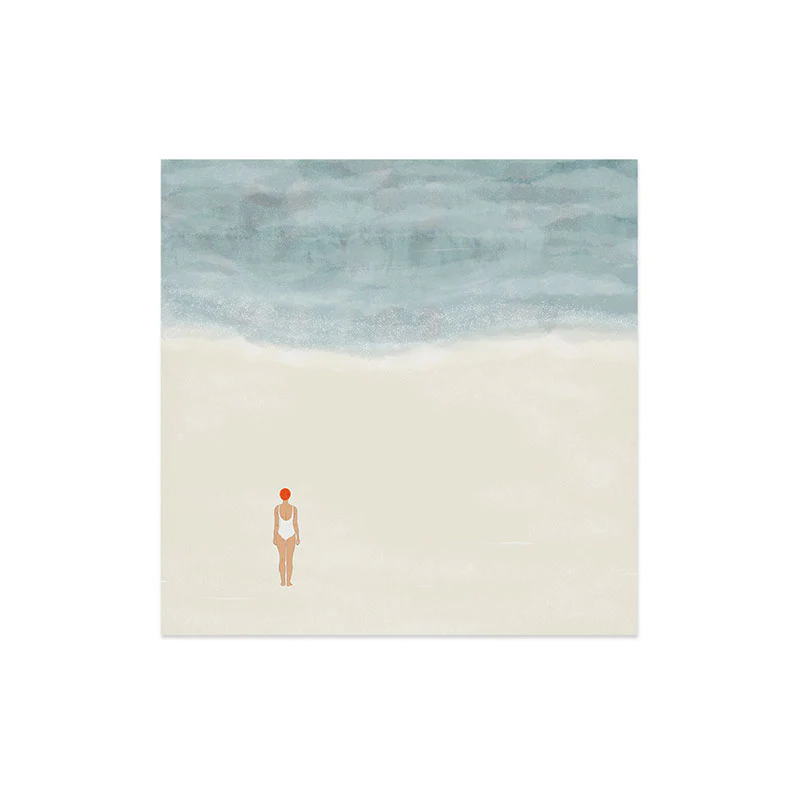 Alone with the Sea Art Print