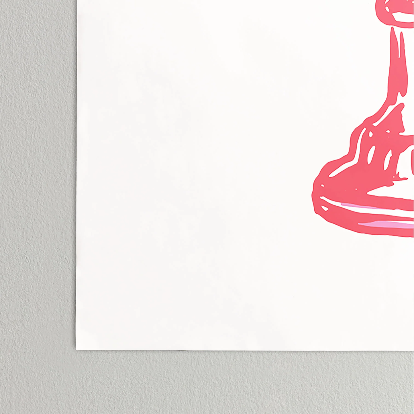 Pink Cake Poster Art