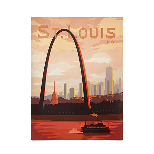 St Louis Poster Art