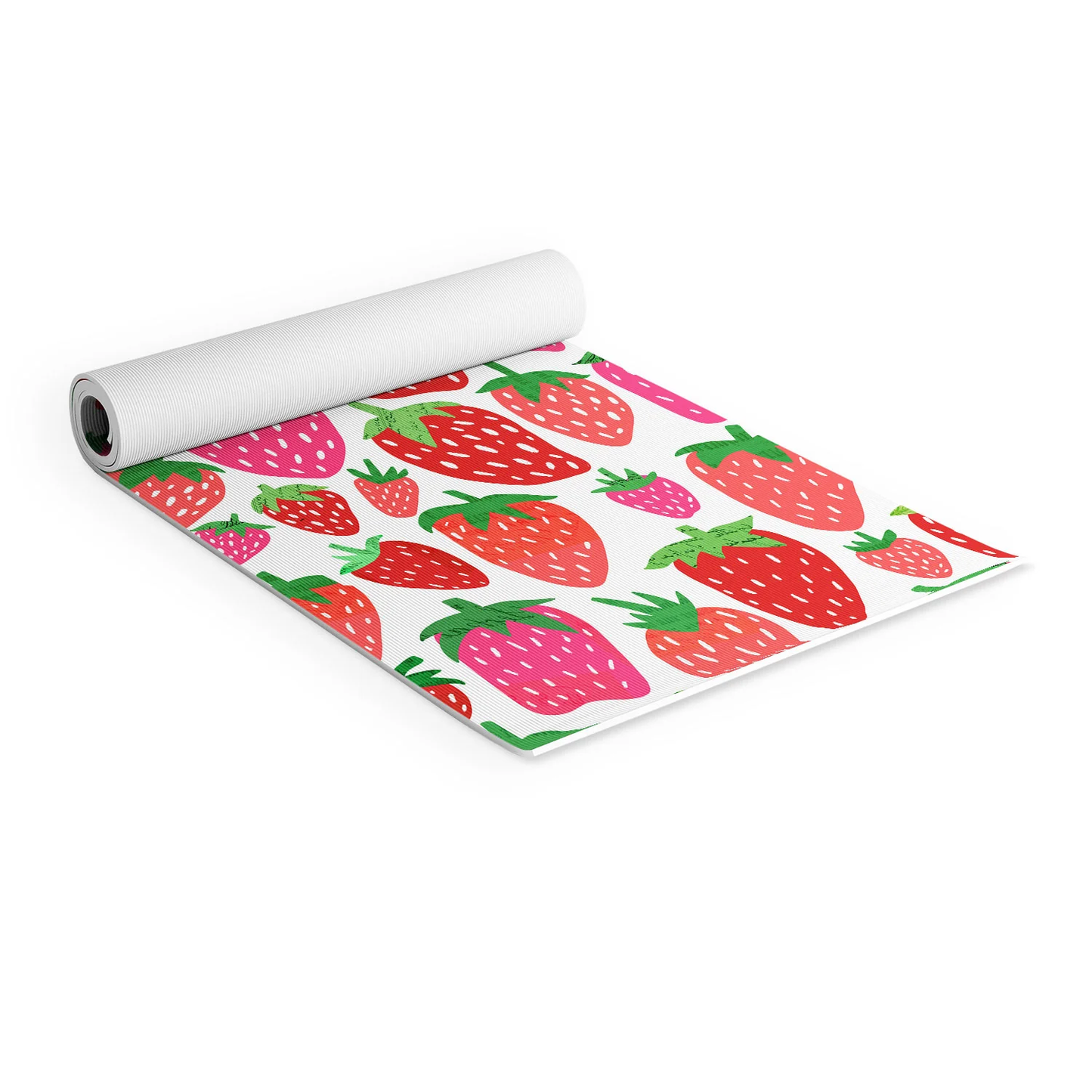 Strawberries Yoga Mat