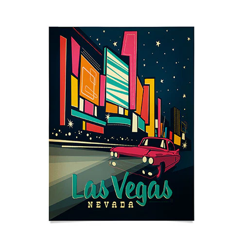 Las Vegas Poster Art