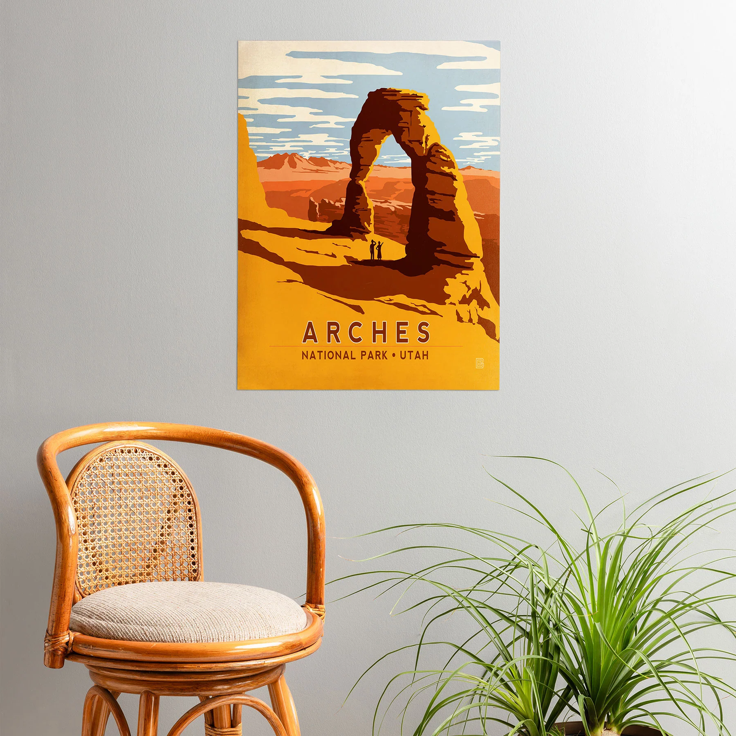 Arches National Park Poster Art