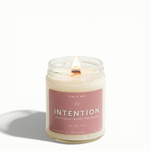 Intention – Fig & Pear Soy Candle