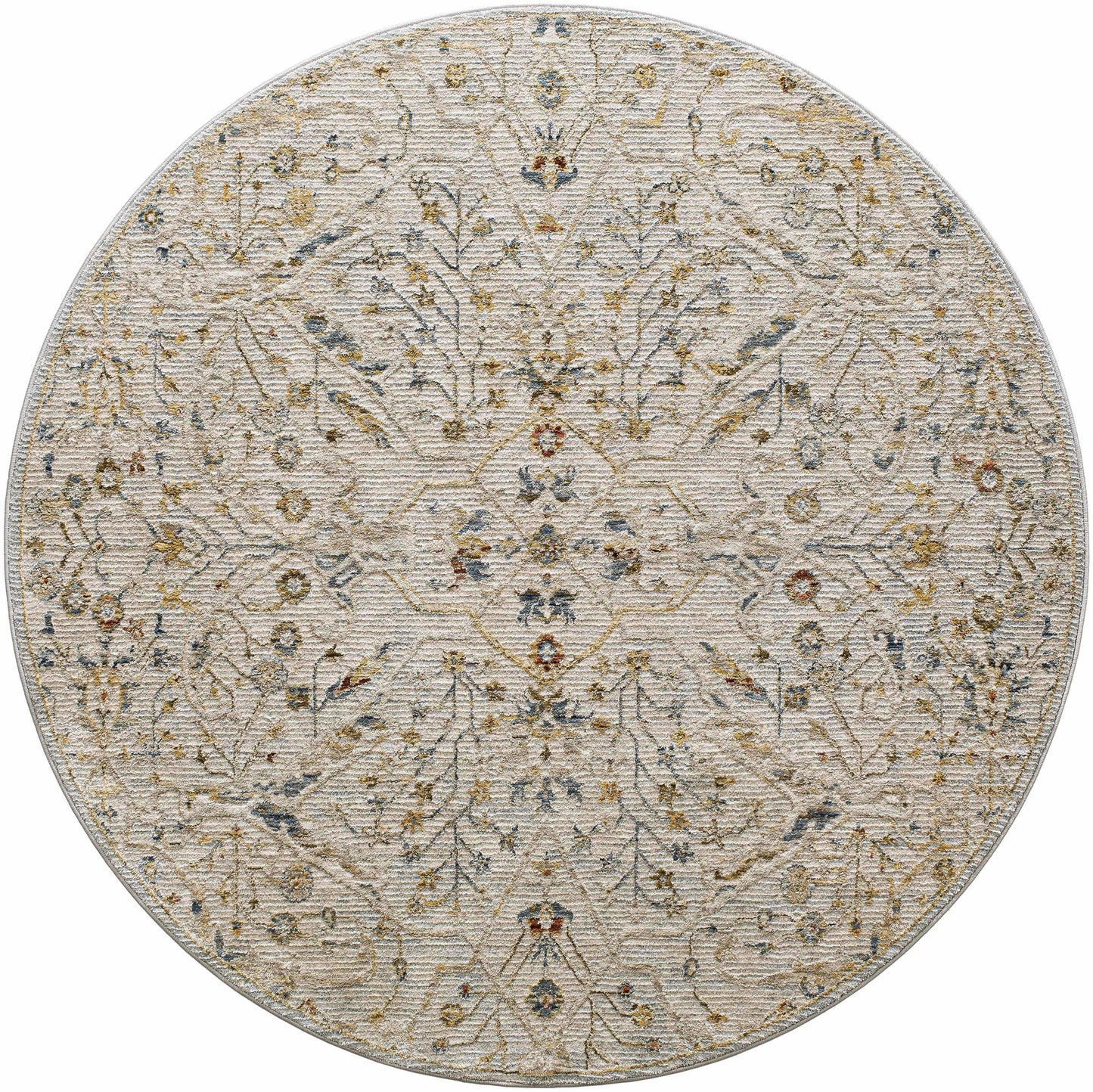 Kabungahan Oushak Style Floral Rug