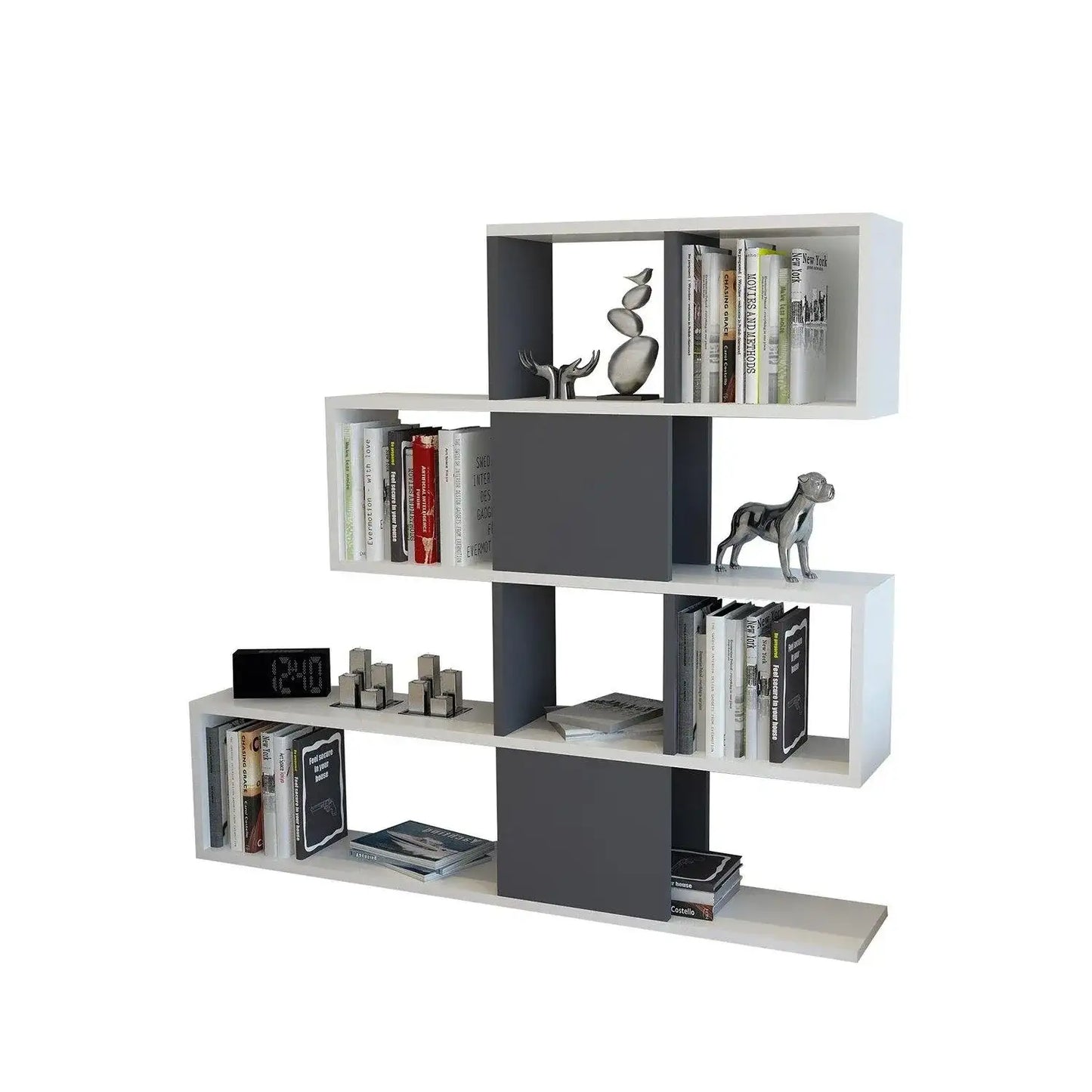 Karlin 43" Tall Accent Bookcase