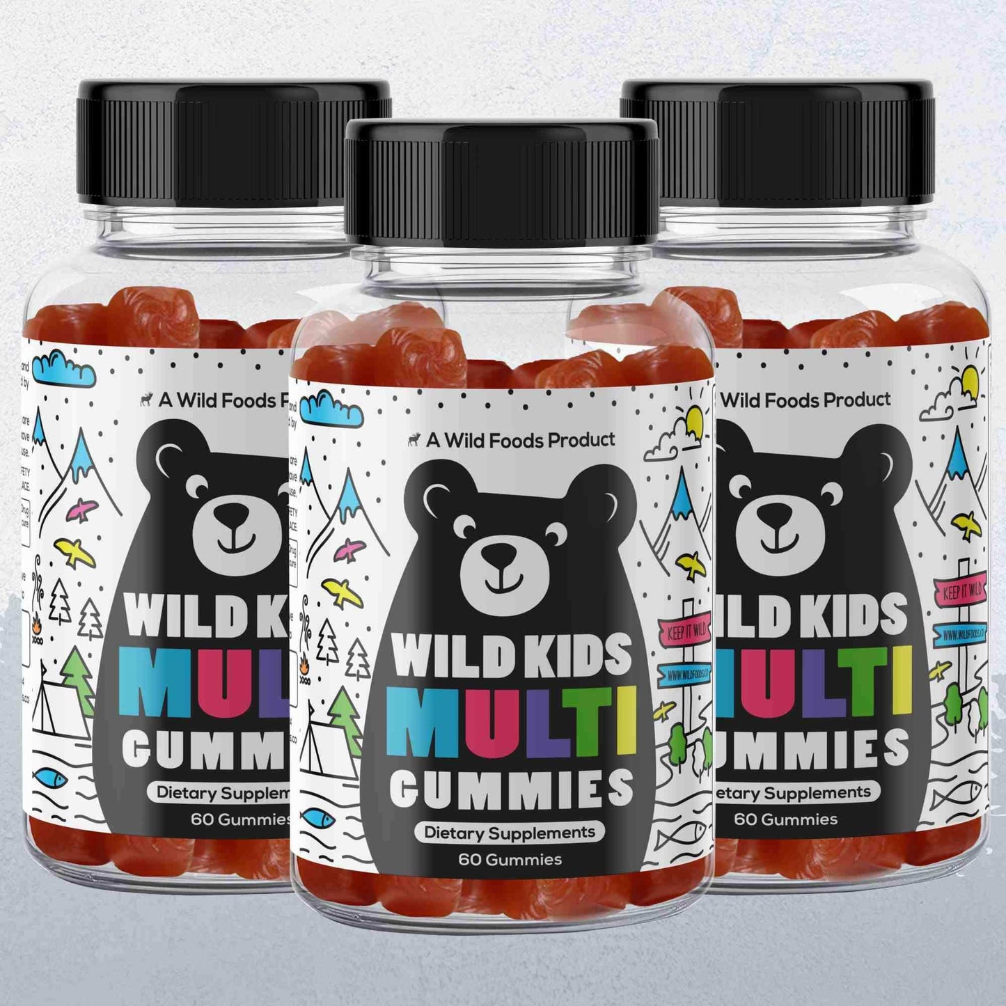 Wild Kids Multivitamin Gummies – Growth Support For Strong & Healthy Kids