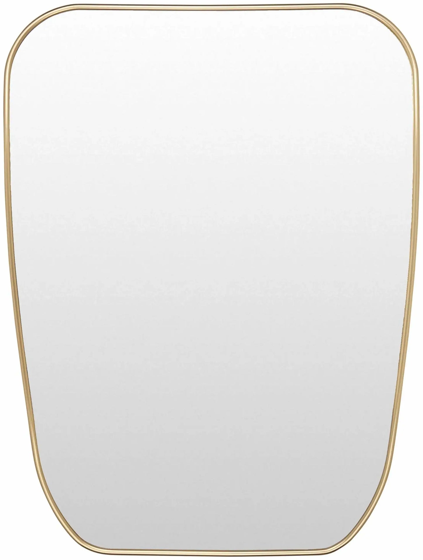 Orbassano Gold Frame Round Mirror - Clearance