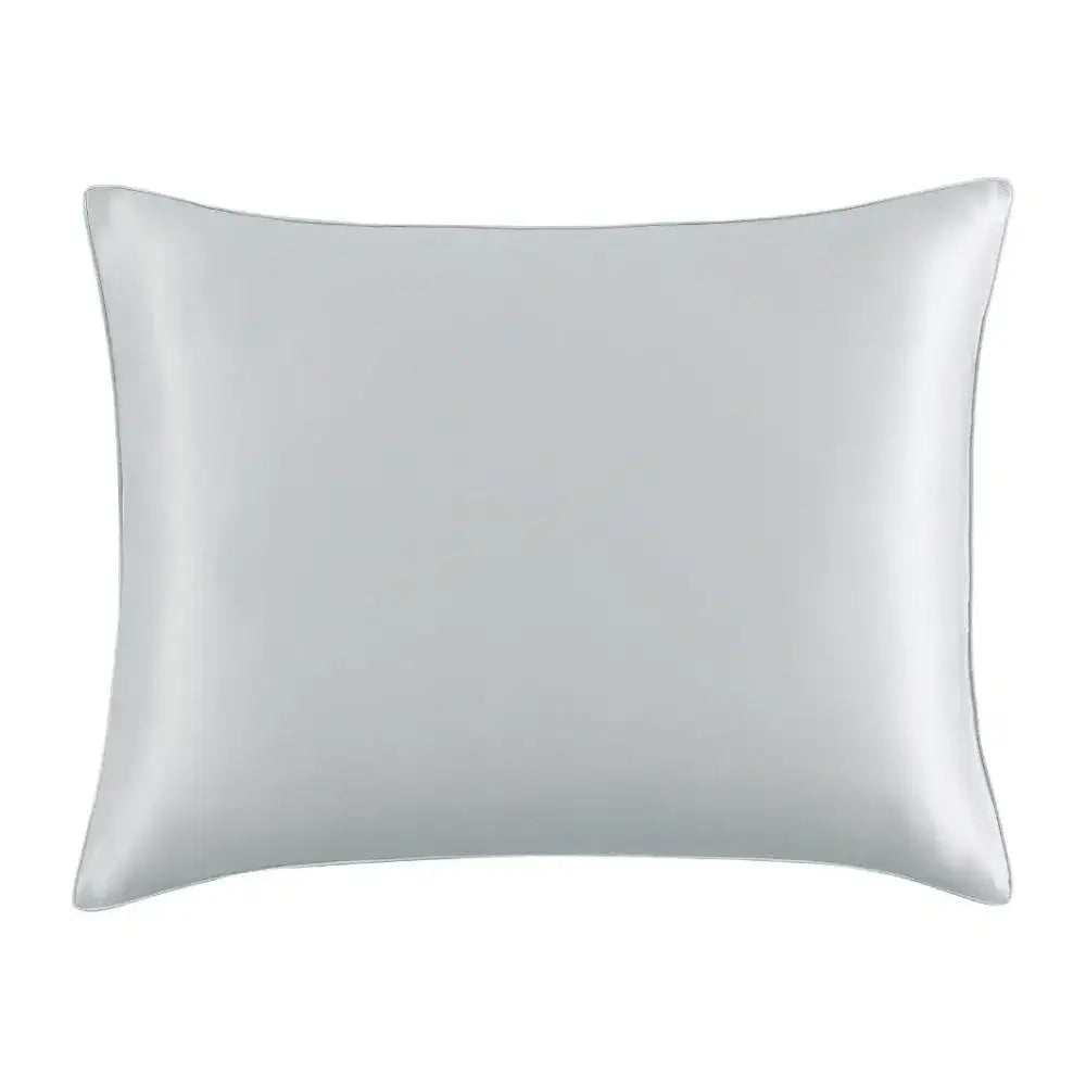 Charmeuse Mulberry Silk Pillowcase with Classic Piping