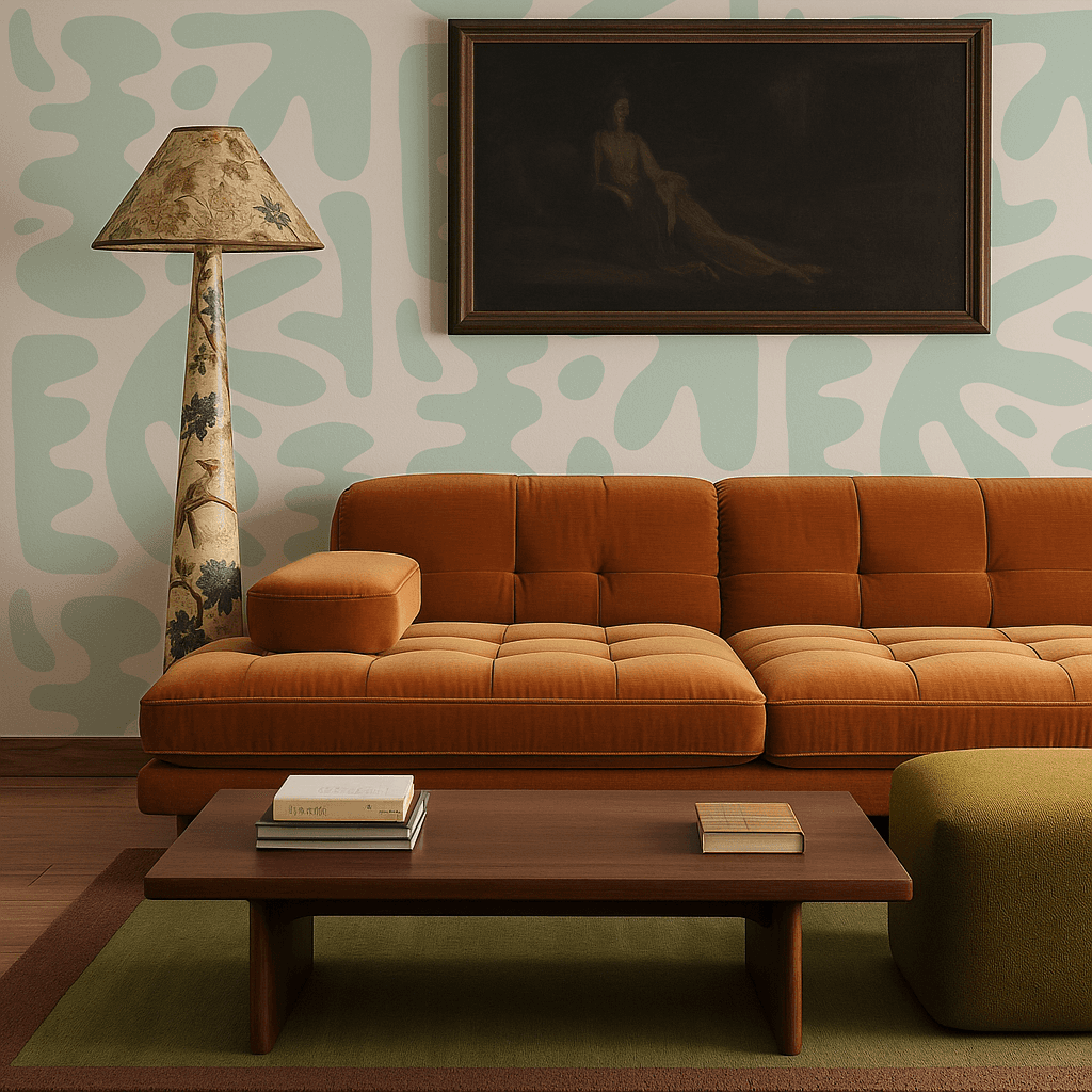 Bubbly Wallpaper, mint