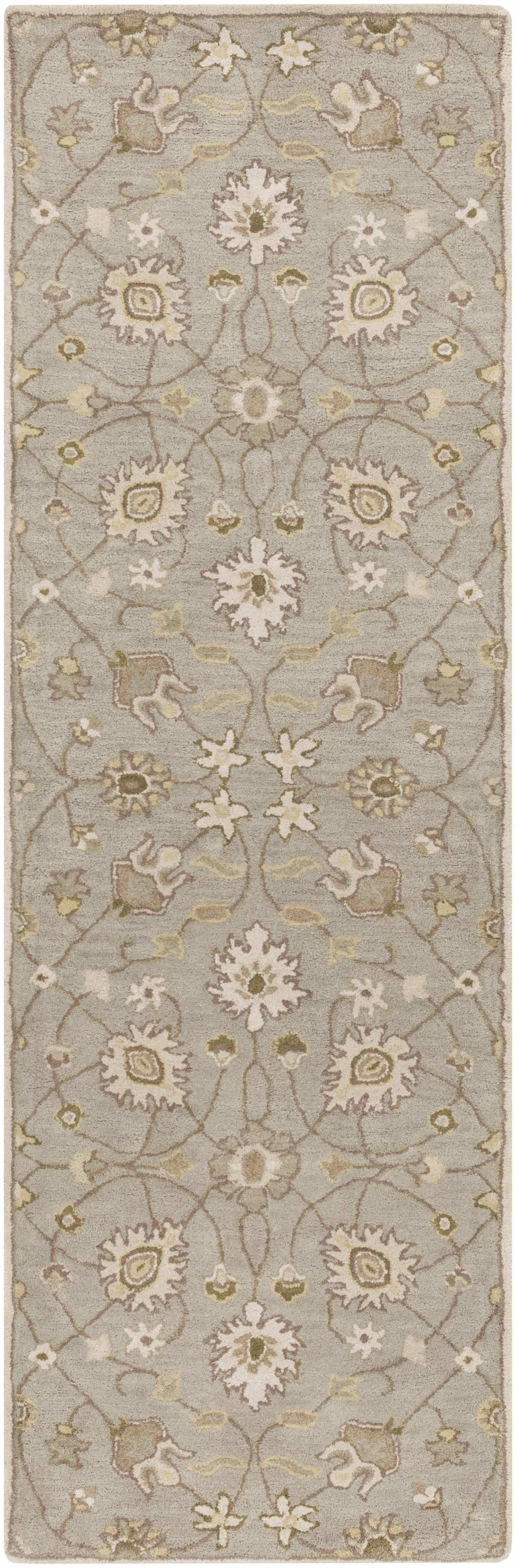 Logville Hand Tufted Light Olive 1121 Area Rug