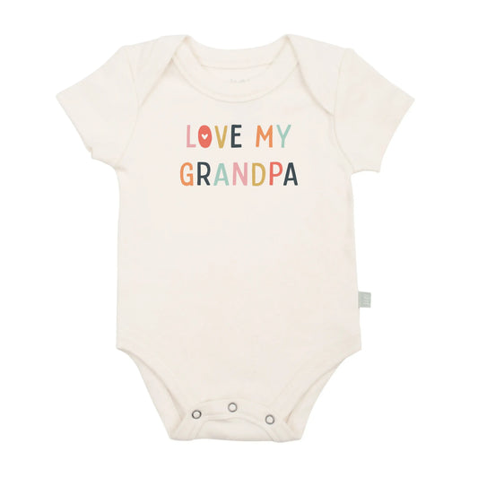 graphic bodysuit | love grandpa