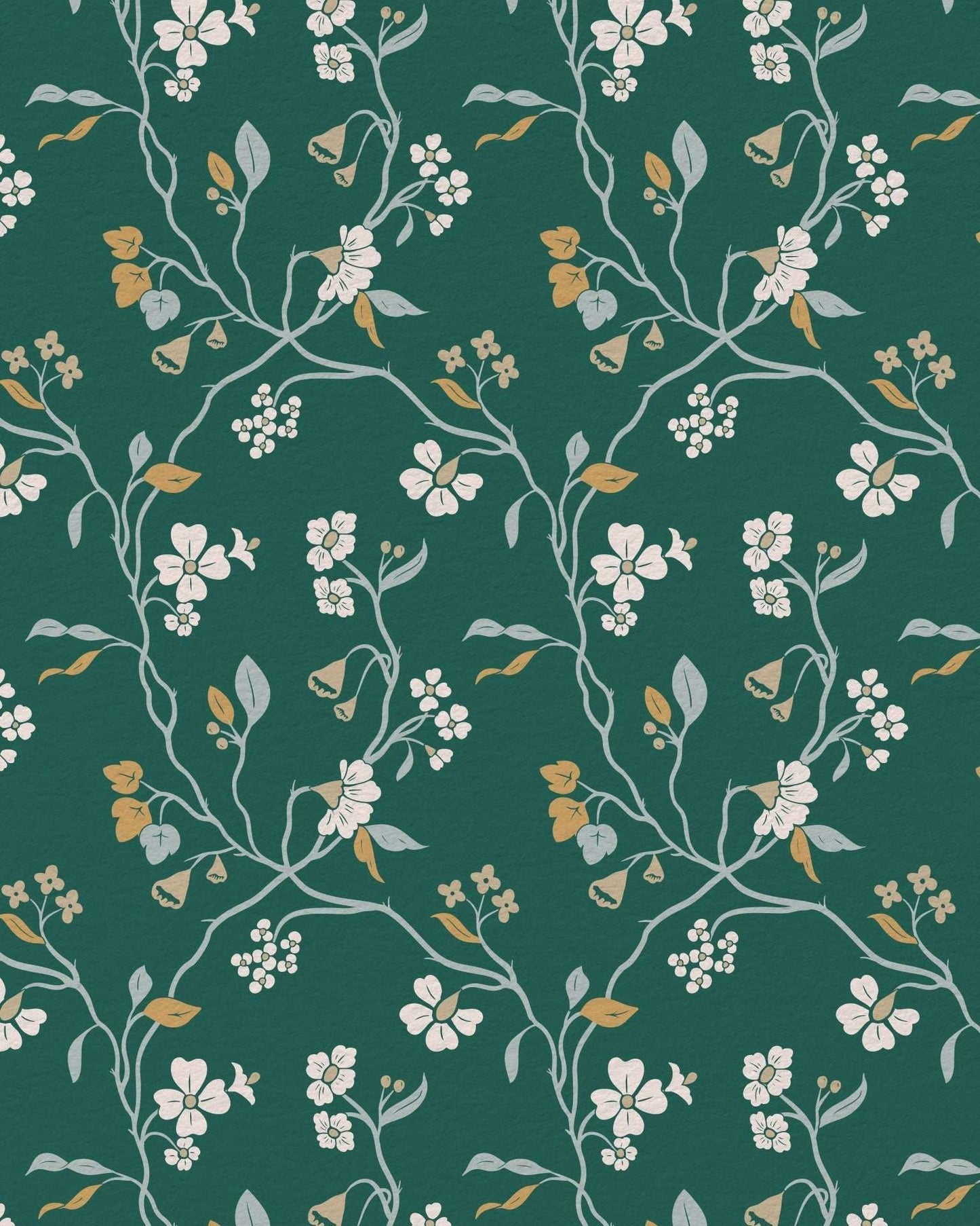 Lunaria Vine Wallpaper in Forest Glen