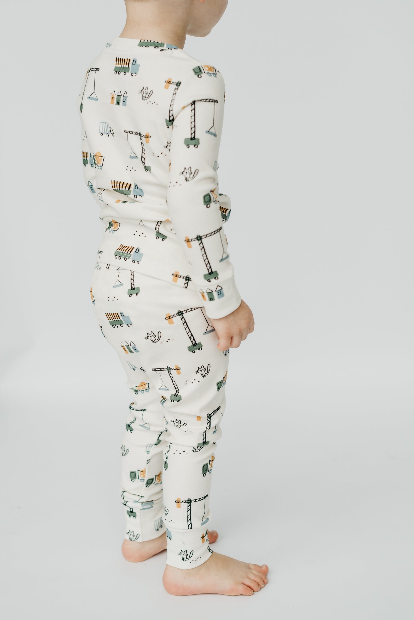 Peek-a-Boo Baby Sleeper Meow Construction